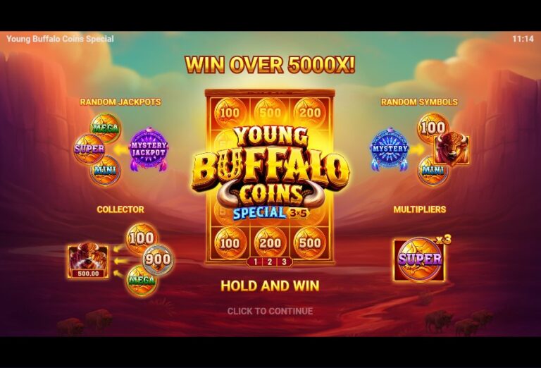 Screenshot 1 van Young Buffalo Coins Special